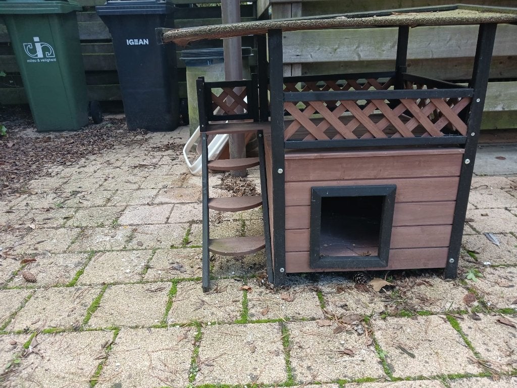 Huisje kat, Ophalen, Gebruikt