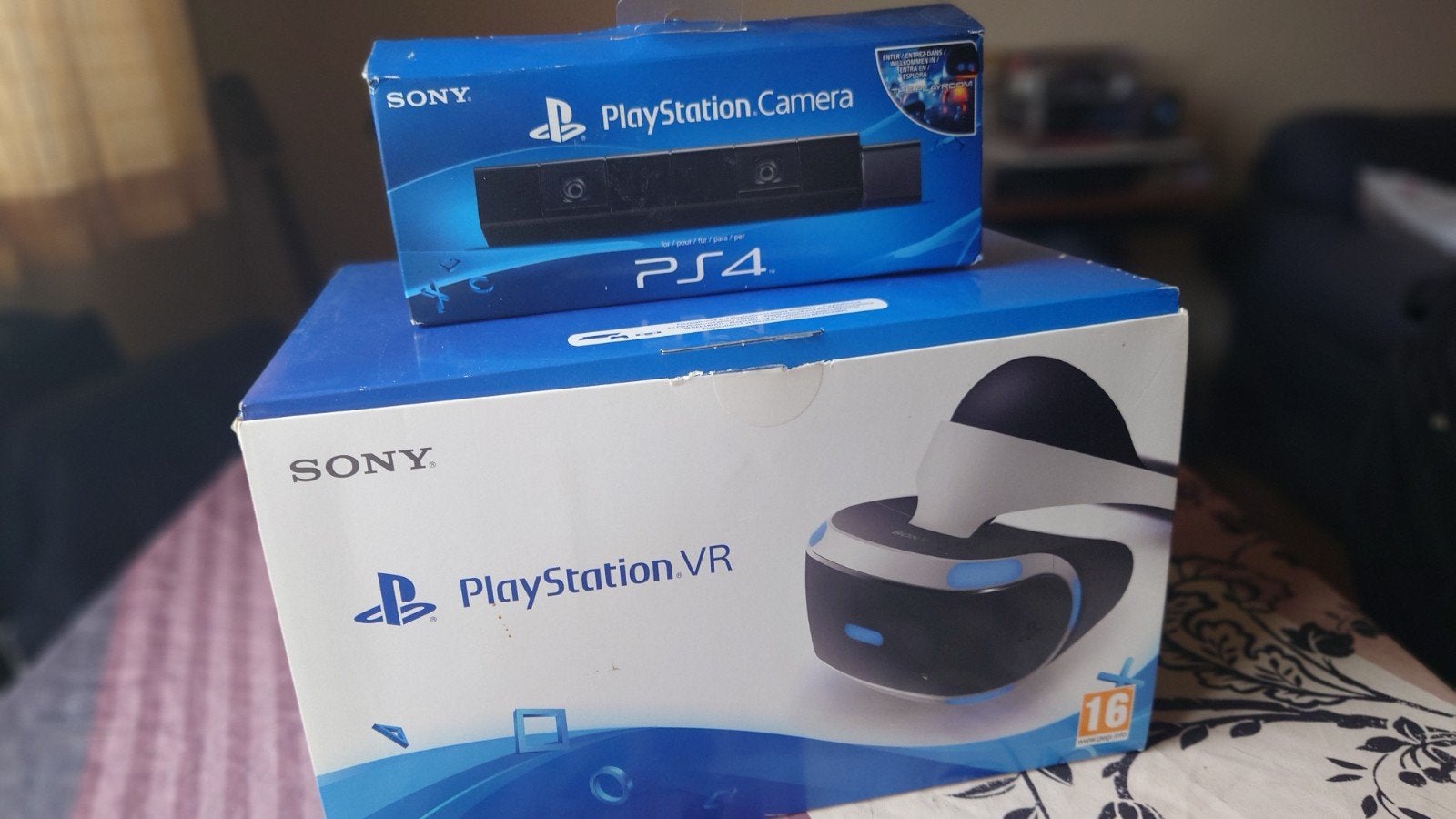 PS VR + camera + PS5-adapter + Aim Controller nieuw - Condit, Ophalen, Gebruikt, VR-bril, Sony PlayStation