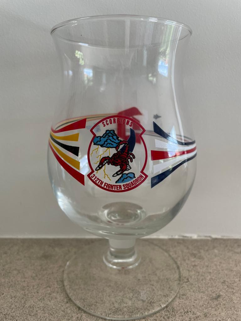 Duvel glas scorpions, Verzamelen, Biermerken, Ophalen, Nieuw, Duvel