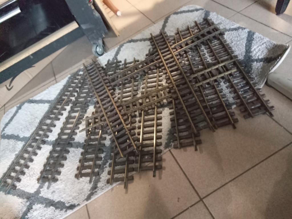 Lgb 12 x 60cm   bij mij 165€ bij origineel LGB 233,88€, Hobby en Vrije tijd, Modeltreinen | Overige schalen, Rails, LGB, Ophalen of Verzenden