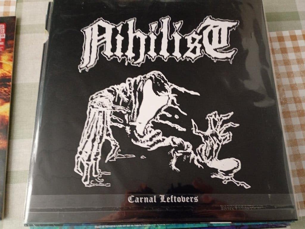 Nihilist - Carnal leftovers, LP, Verzenden, Death metal, Zo goed als nieuw