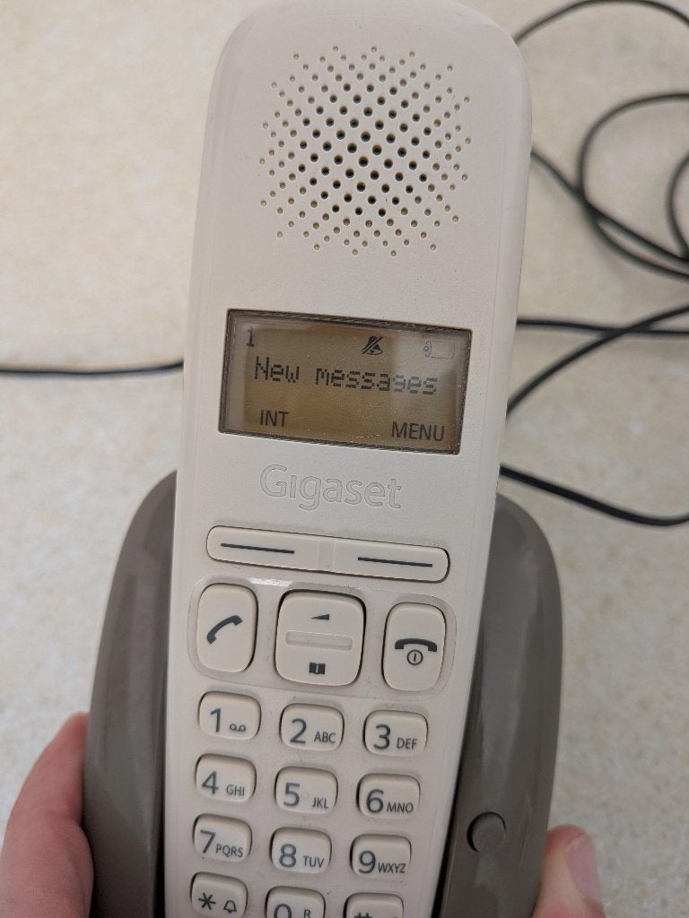 Téléphone DECT sans fil - GIGASET, Télécoms, Enlèvement ou Envoi, Comme neuf, 1 combiné, À Faible Émission d'Ondes