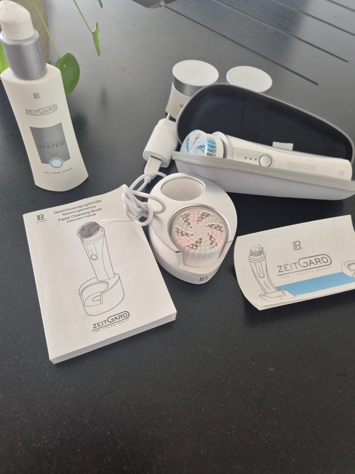 Zeigard Facial Cleansing Brush, Handtassen en Accessoires, Gehele gezicht, Ophalen of Verzenden, Zo goed als nieuw, Accessoires