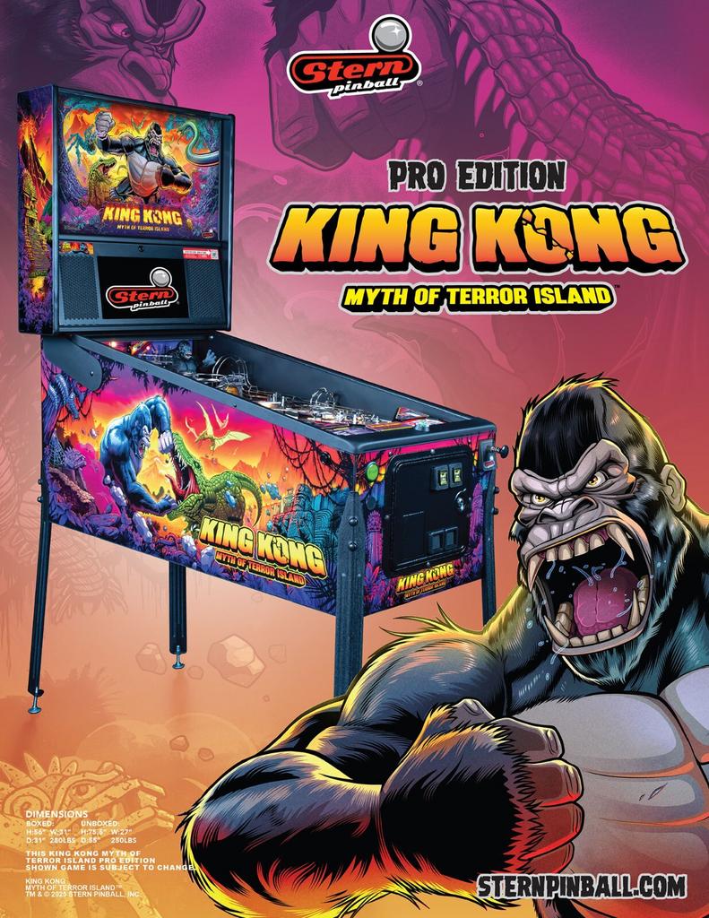 King Kong Pro, Collections, Neuf, Enlèvement, Imprimante matricielle, Flipper (jeu)