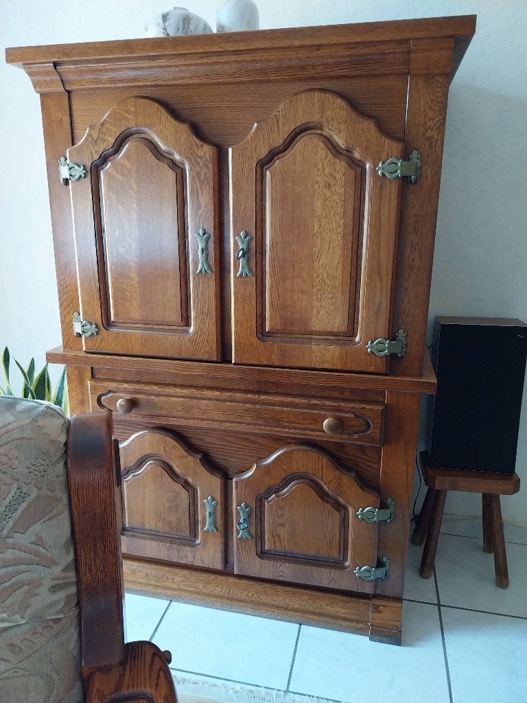 Eiken kast, Antiek en Kunst, Ophalen
