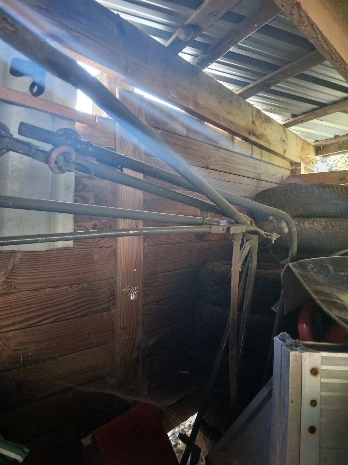 dkw munga 8 tubes pour bache, Enlèvement