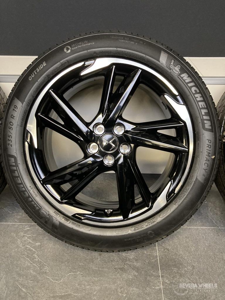 19” originele DS4 DS7 Crossback velgen + banden 5x108 DEMO 9, Auto-onderdelen, Banden en Velgen, 19 inch, Gebruikt, -, -