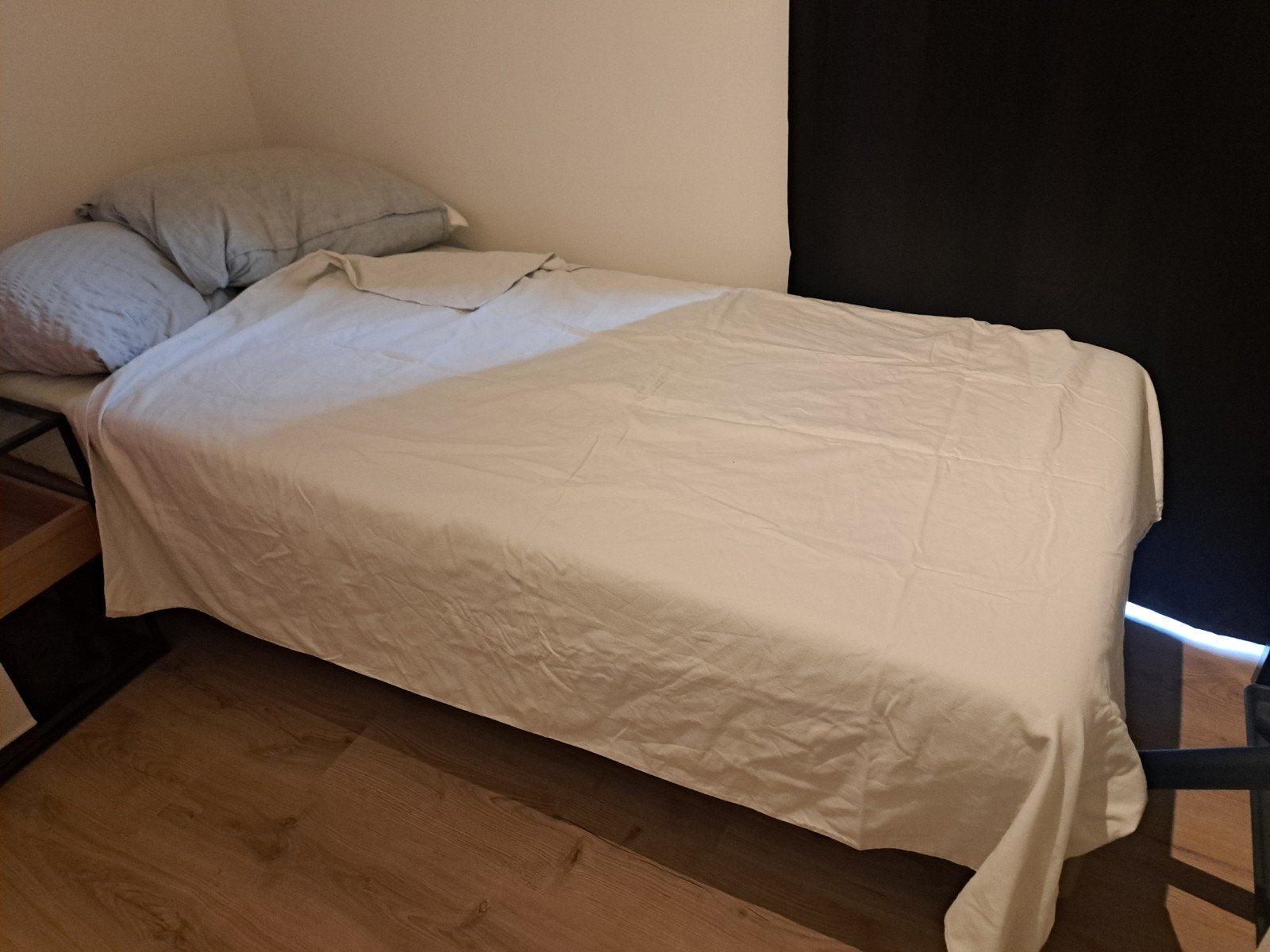 Eenpersoonsbed + matras, Ophalen, 200 cm