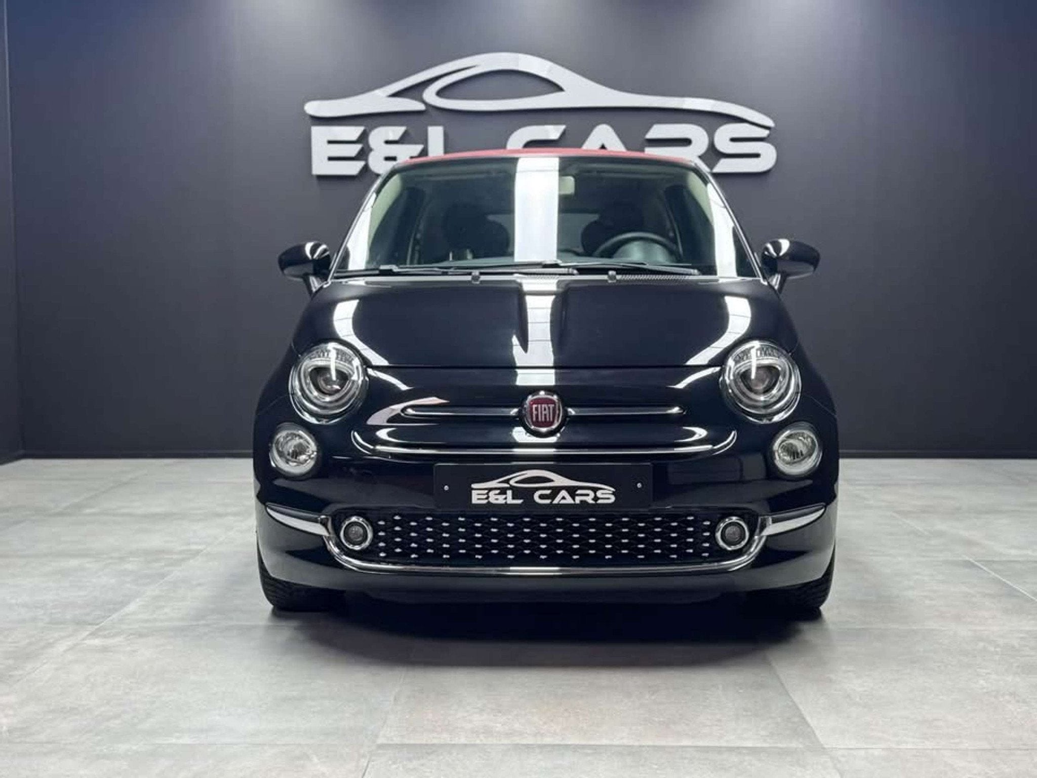 Fiat 500C 500C 1.2i *12 mois de garantie* (bj 2019), Gebruikt, 4 cilinders, Cabriolet, Zwart