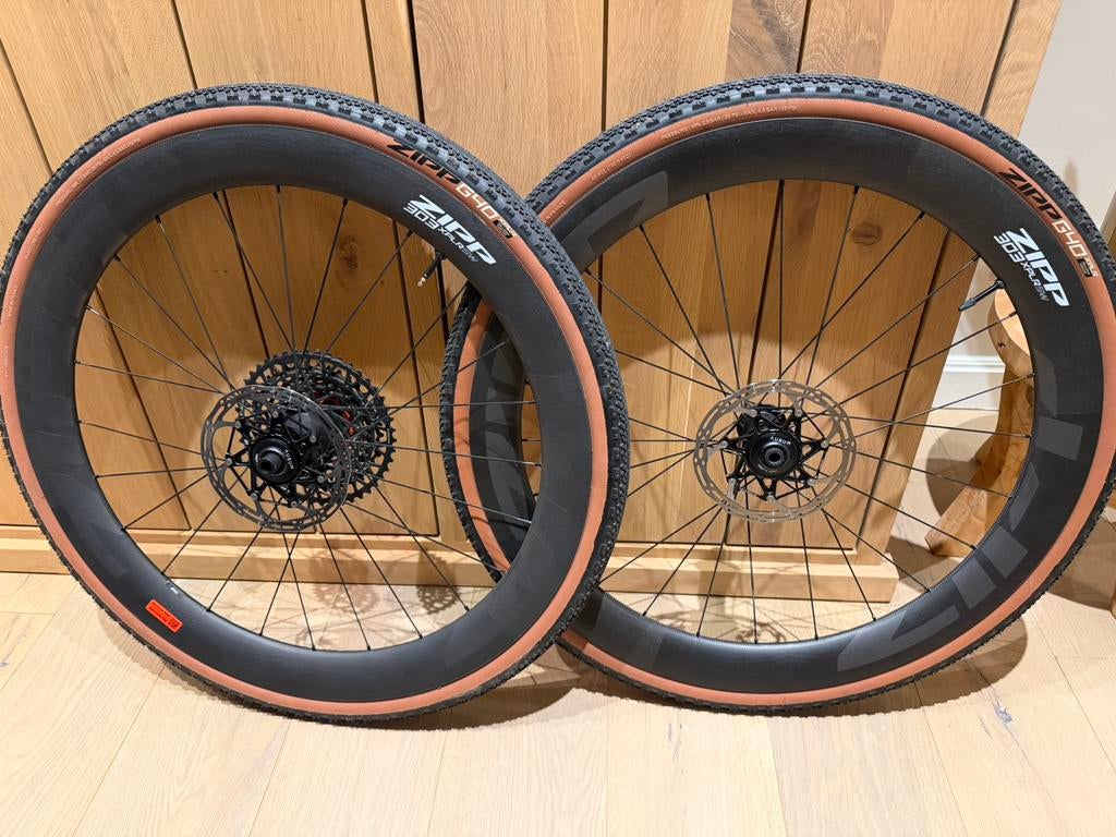 Zipp xplr carbon wielen NIEUW, Fietsen en Brommers, Ophalen, Zo goed als nieuw, Carbon