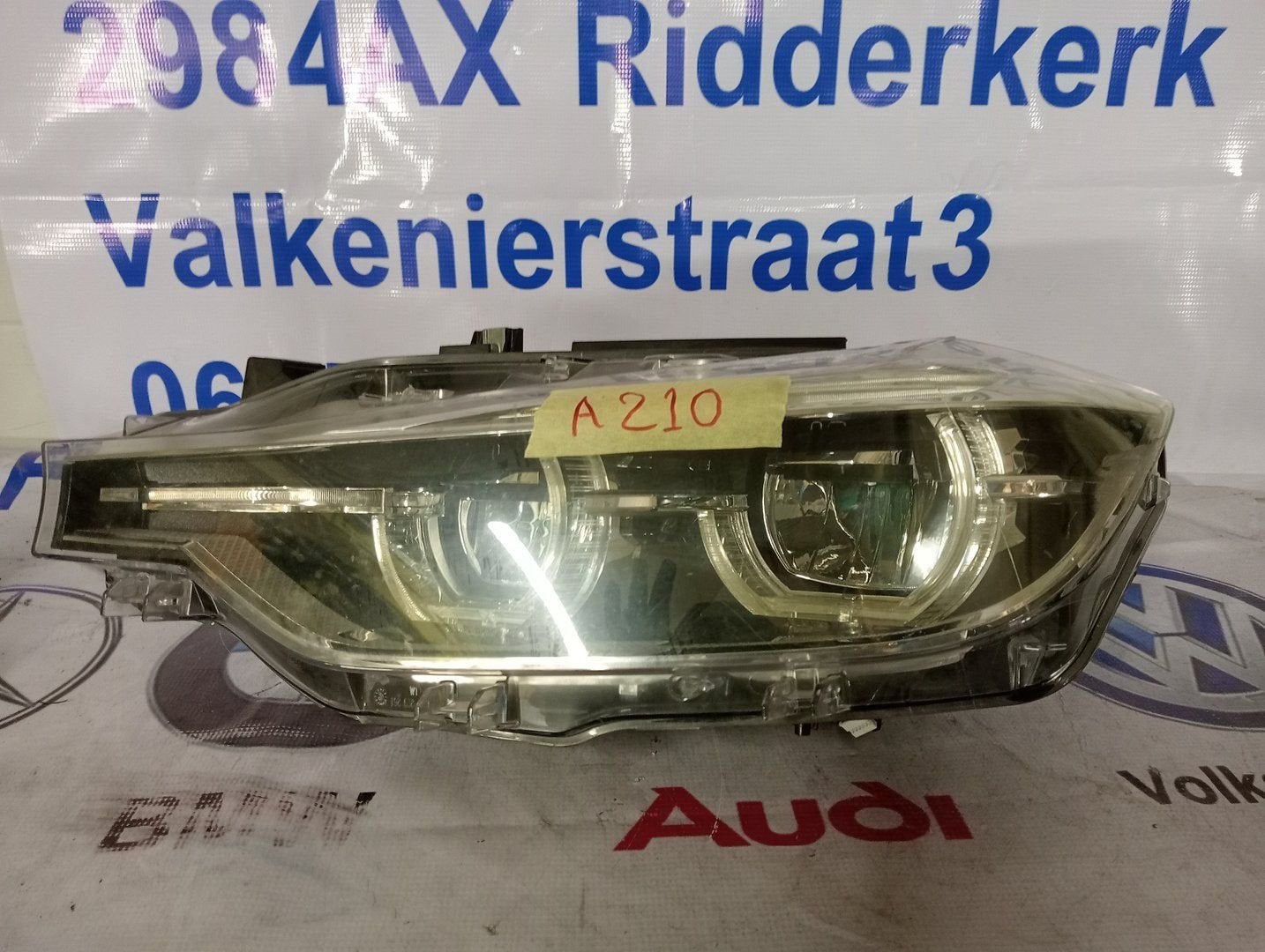 Koplamp BMW 3 Serie F30 F31 LCI VOLL LED Links 8738711-02, Gebruikt, -, -, Ophalen of Verzenden