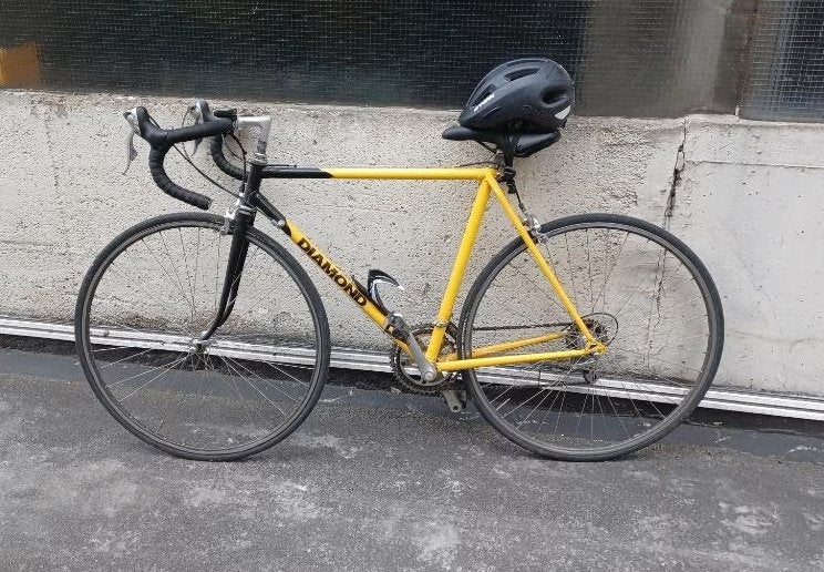 vélo route Diamond T53, Vélos & Vélomoteurs, Vélos | Vélos de course, Autres marques, Frein sur jante, Acier, Enlèvement