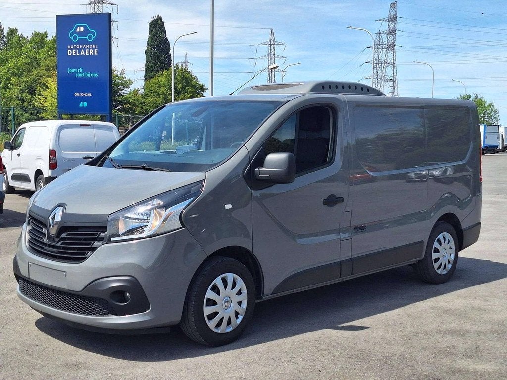 Renault Trafic 1.6 dCi 1ste eig. full historiek frigo frigor, 90 ch, 3 places, Noir, 5 portes