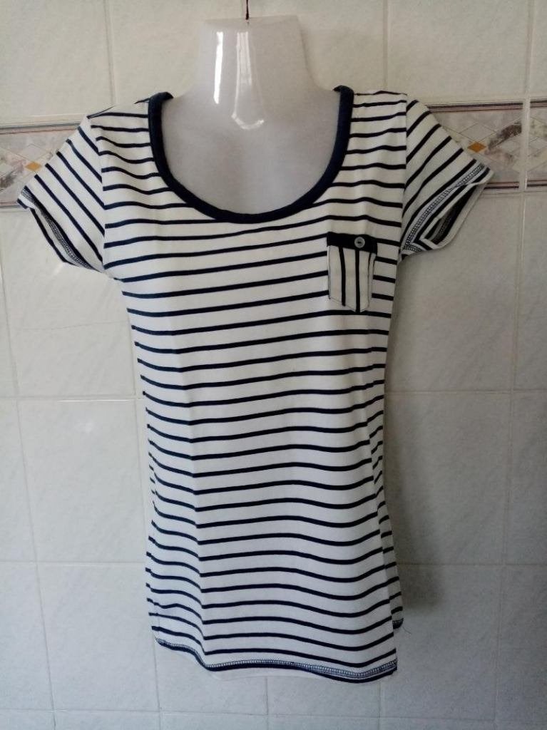 Vero Moda : marineblauw wit strepen t-shirt maat M, Kleding | Dames, Maat 38/40 (M), Vero Moda, Wit, Ophalen of Verzenden