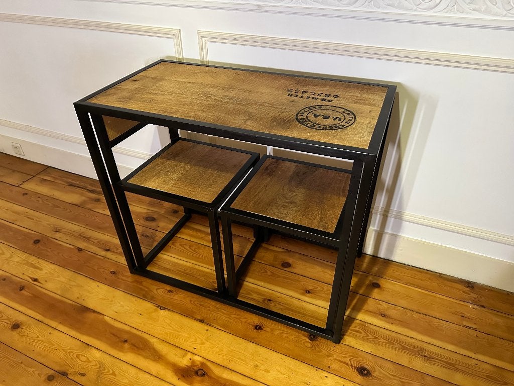 Table set / Ensemble table et chaises, Enlèvement
