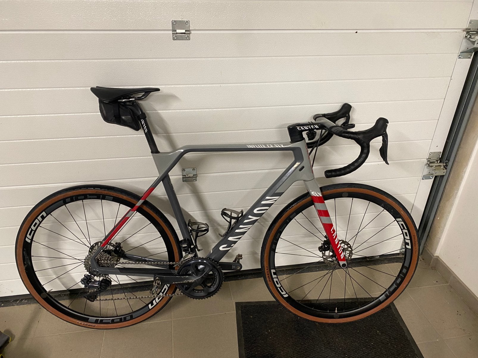⸻  Canyon Inflite CF SLX Di2 – Maat L – Carbon –, Ophalen, Gebruikt, Carbon, Overige merken