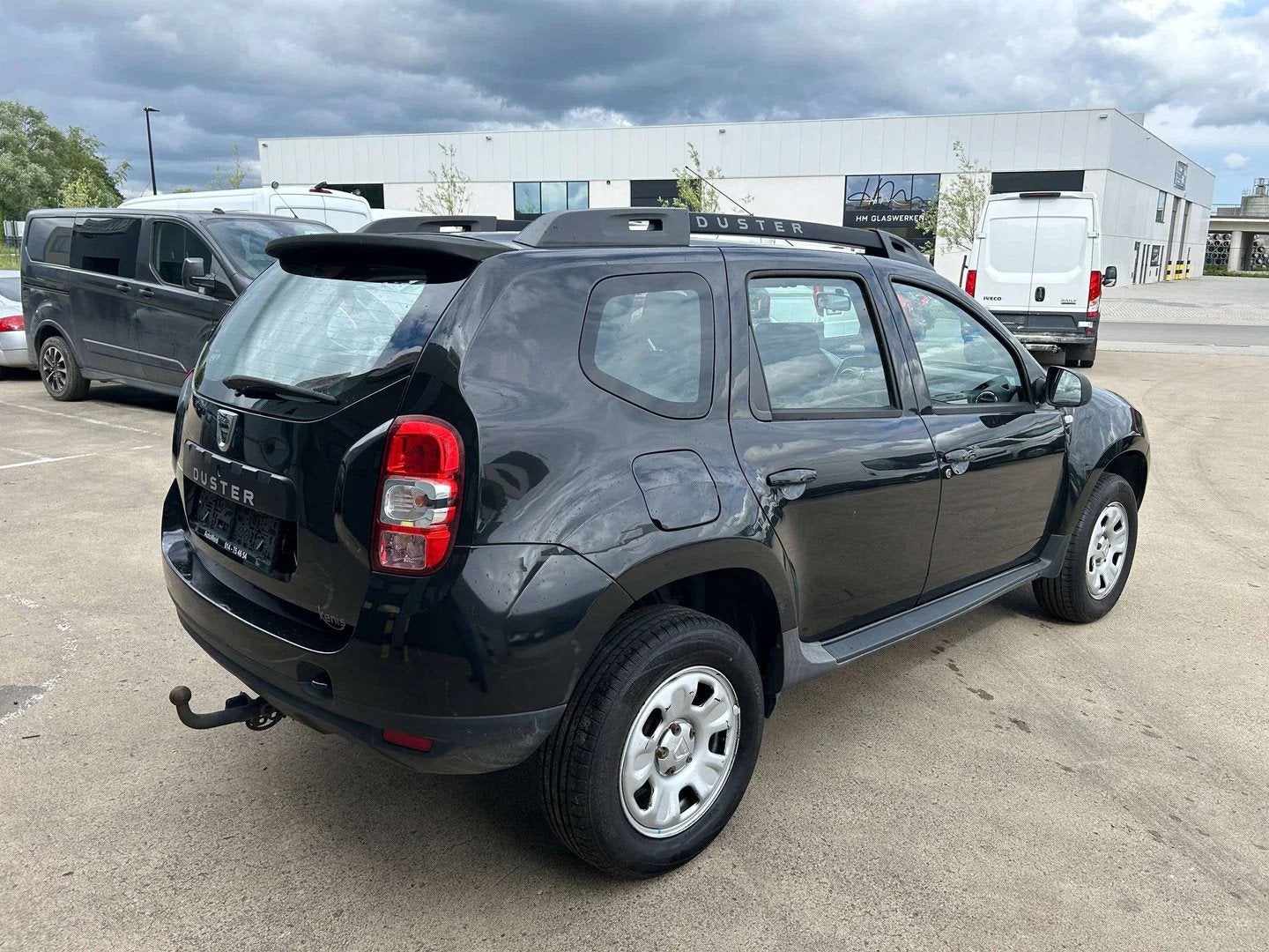 Dacia Duster Duster 1.6i 4x2 zie foto's incl keuring verkoop, Euro 5, Gebruikt, Zwart, 4 cilinders