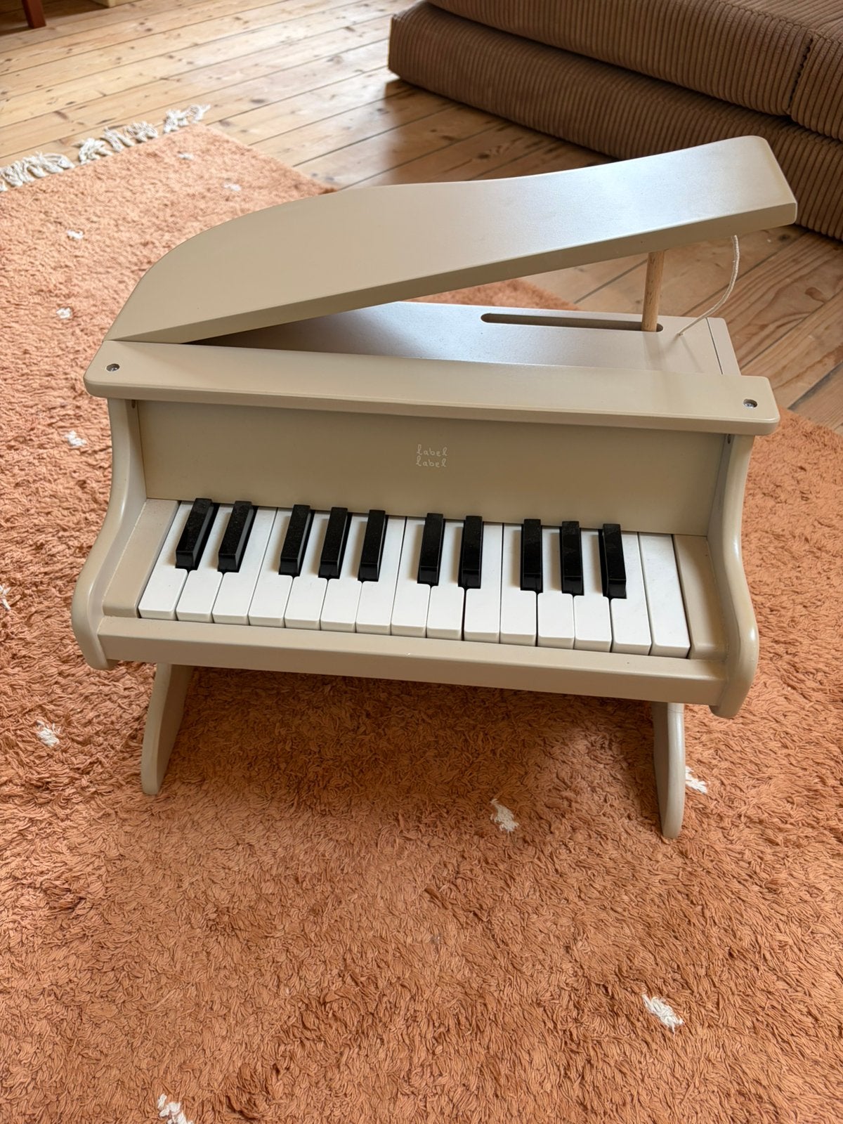 Mini houten piano x kleuters, Ophalen, Zo goed als nieuw
