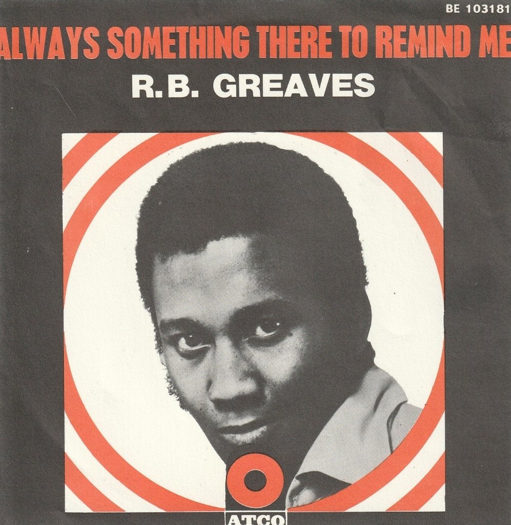 R. B. Greaves - Always something to remind me, Pochette photo, Envoi, Comme neuf, R&B et Soul