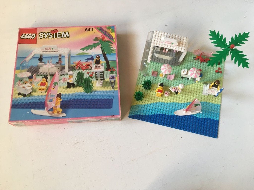 Lego Paradisa - Sand Dollar Cafe - 6411, Gebruikt, Lego, Ophalen of Verzenden, Compleet
