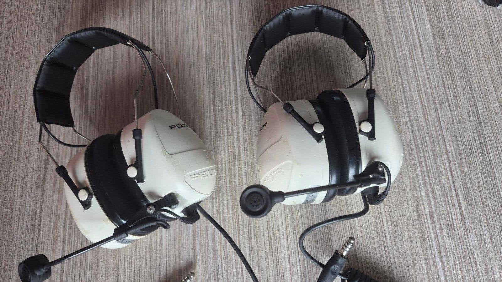 Casque Peltor MT7H79A --- 2 PIÈCES --- USAGÉ, Autos : Divers, Enlèvement, Utilisé