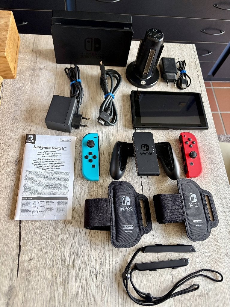 Nintendo Switch Sports console + Ring Fit Adventure, Met games, Met 2 controllers, Zo goed als nieuw, Ophalen