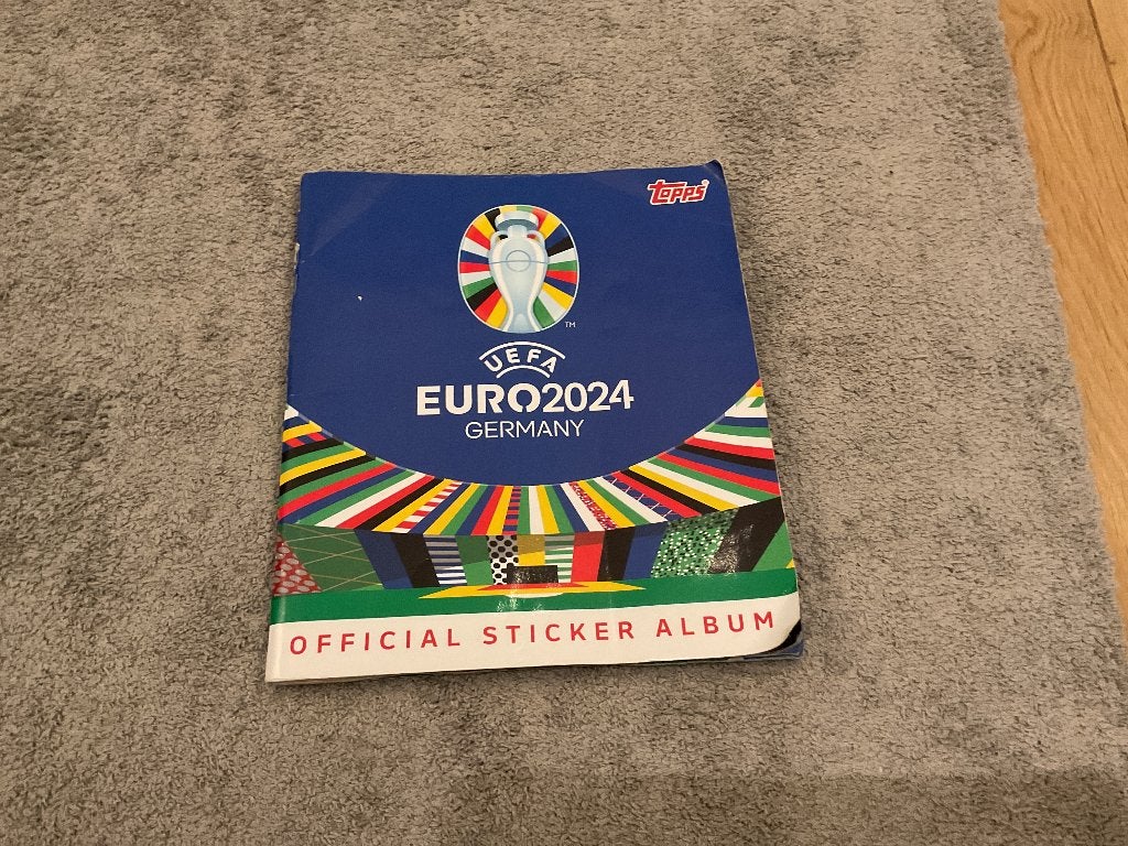 Topps EK album 2024, Ophalen of Verzenden, Gebruikt, Meerdere stickers