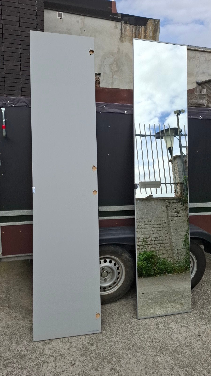 2 porte vitrée ikea, Bricolage & Construction, Enlèvement ou Envoi