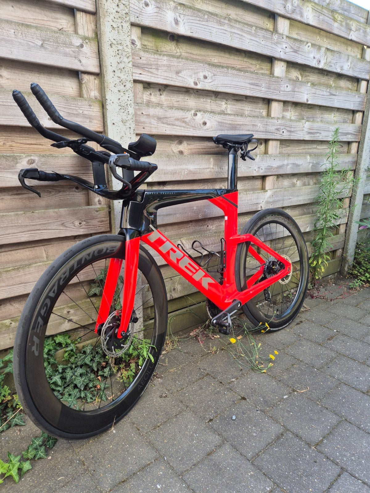 TT Triathlon fiets trek speedconcept L uci, Ophalen
