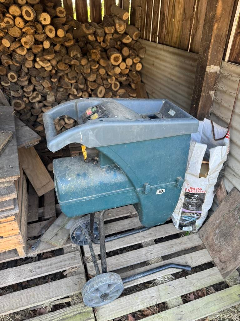 Tuin hakselaar elektrisch, Enlèvement, Utilisé, Électrique