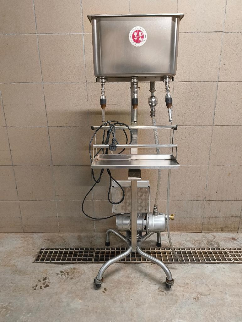 Afvultoestel met automatische pomp en niveaucontrole, Ophalen