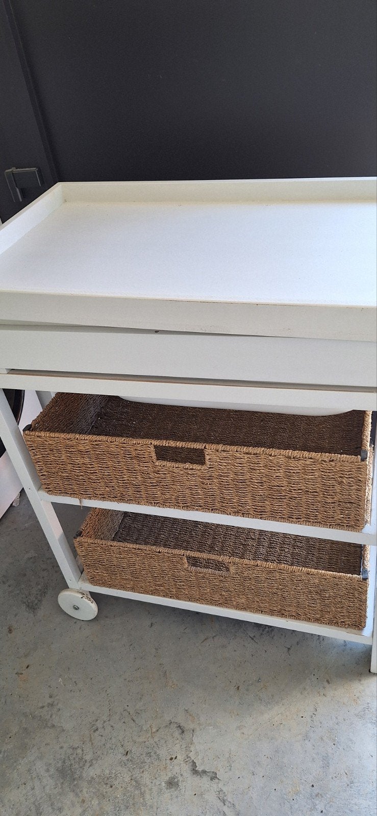 Verzorgtafel baby met bad, Ophalen, Badje