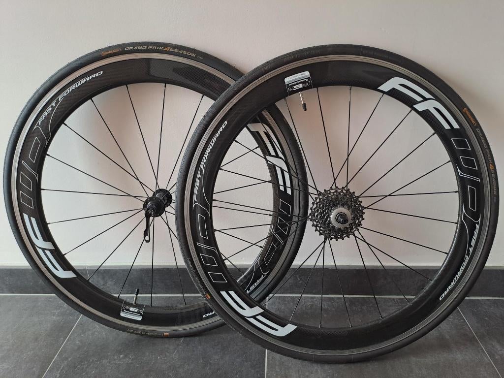 FFWD F6R wielen, Enlèvement, Utilisé, Racefiets, Carbone