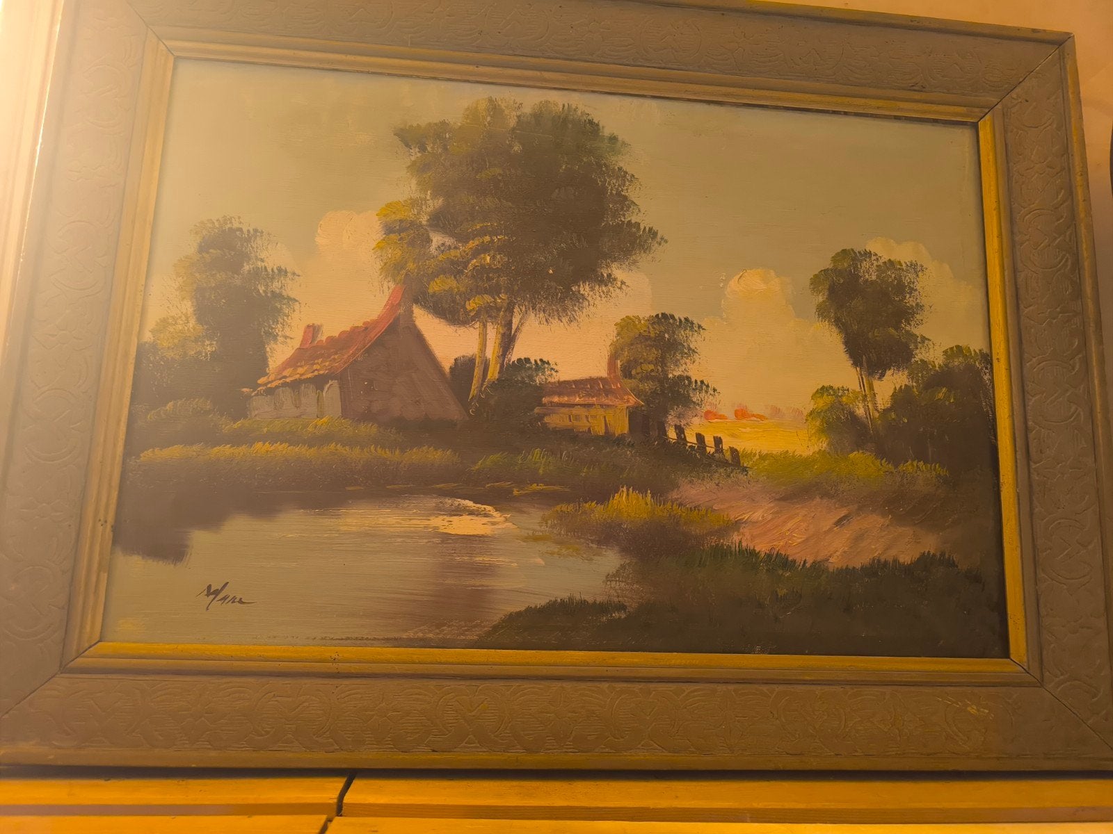 schilderij, Ophalen