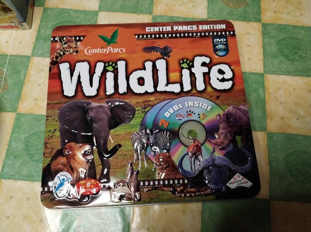 wildlife blikken splinternieuwe leuke spel doos centerparcs, Ophalen of Verzenden, Nieuw
