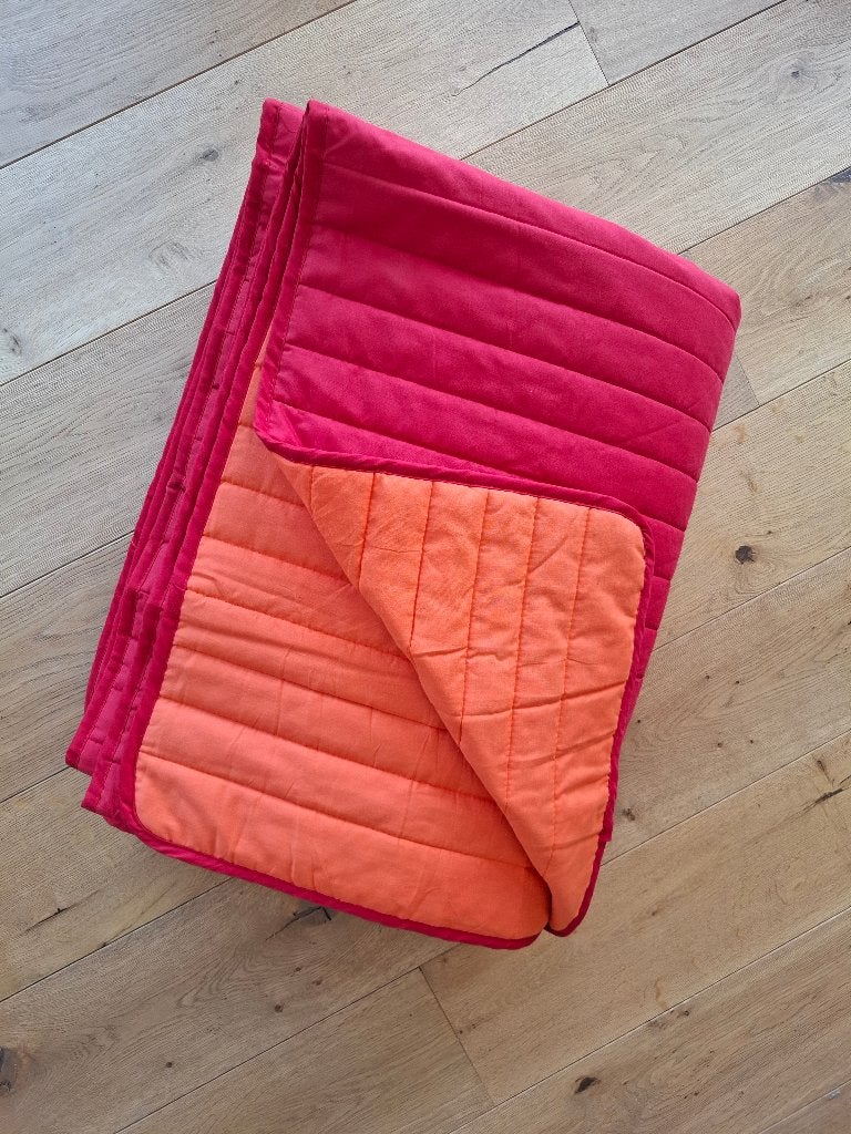 Ikea sprei/deken, Huis en Inrichting, Slaapkamer | Beddengoed, Ophalen, Nieuw, Oranje, IKEA