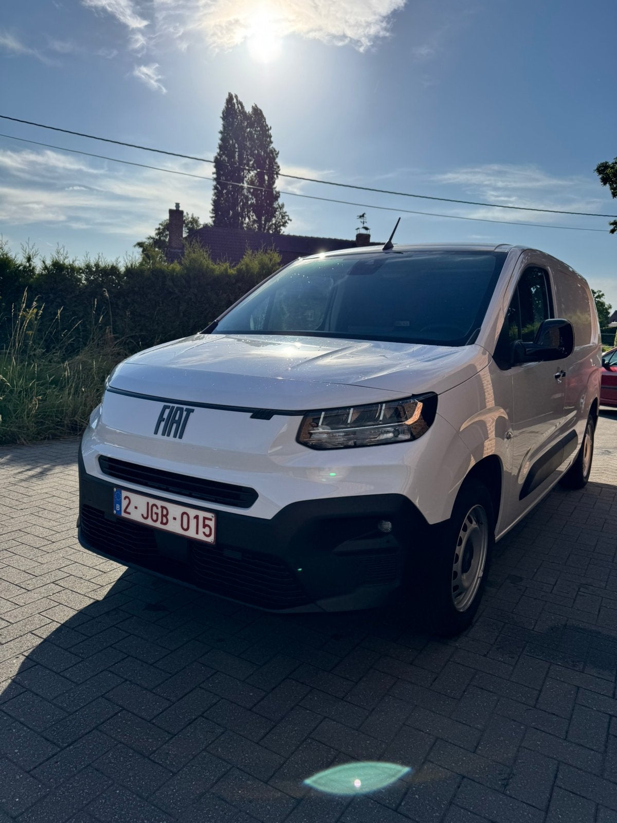 Fiat doblo, Stof, Wit, Start-stop-systeem, Diesel