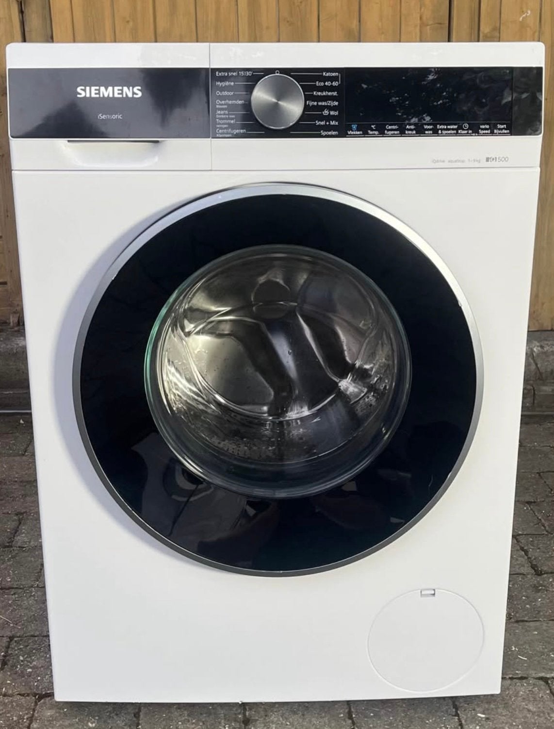 Lave-linge Siemens iQ500 WG44G207NL – 9 kg, Electroménager, Enlèvement, Reconditionné