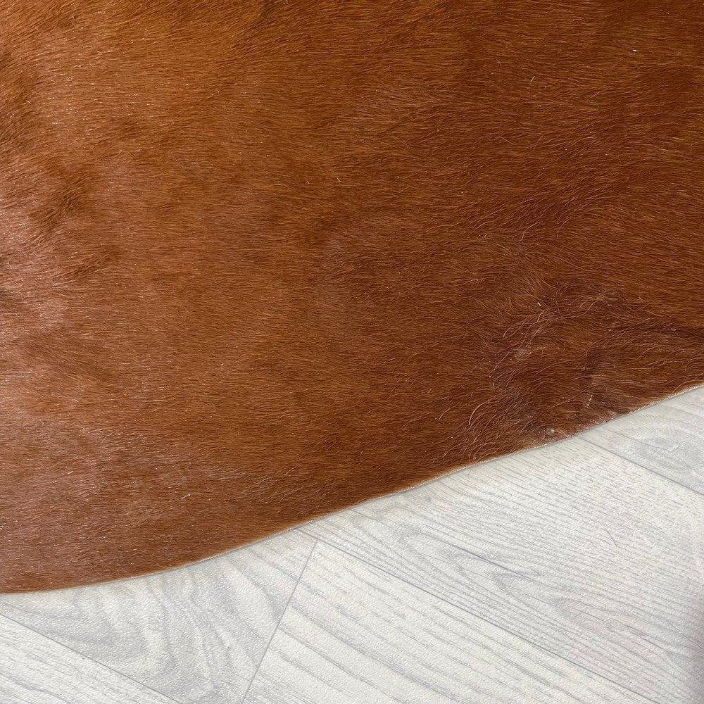 Koeienhuid bruin wit Hereford 205x210cm | Lederstore, Meerkleurig, Wandkleed, Nieuw, Ophalen of Verzenden