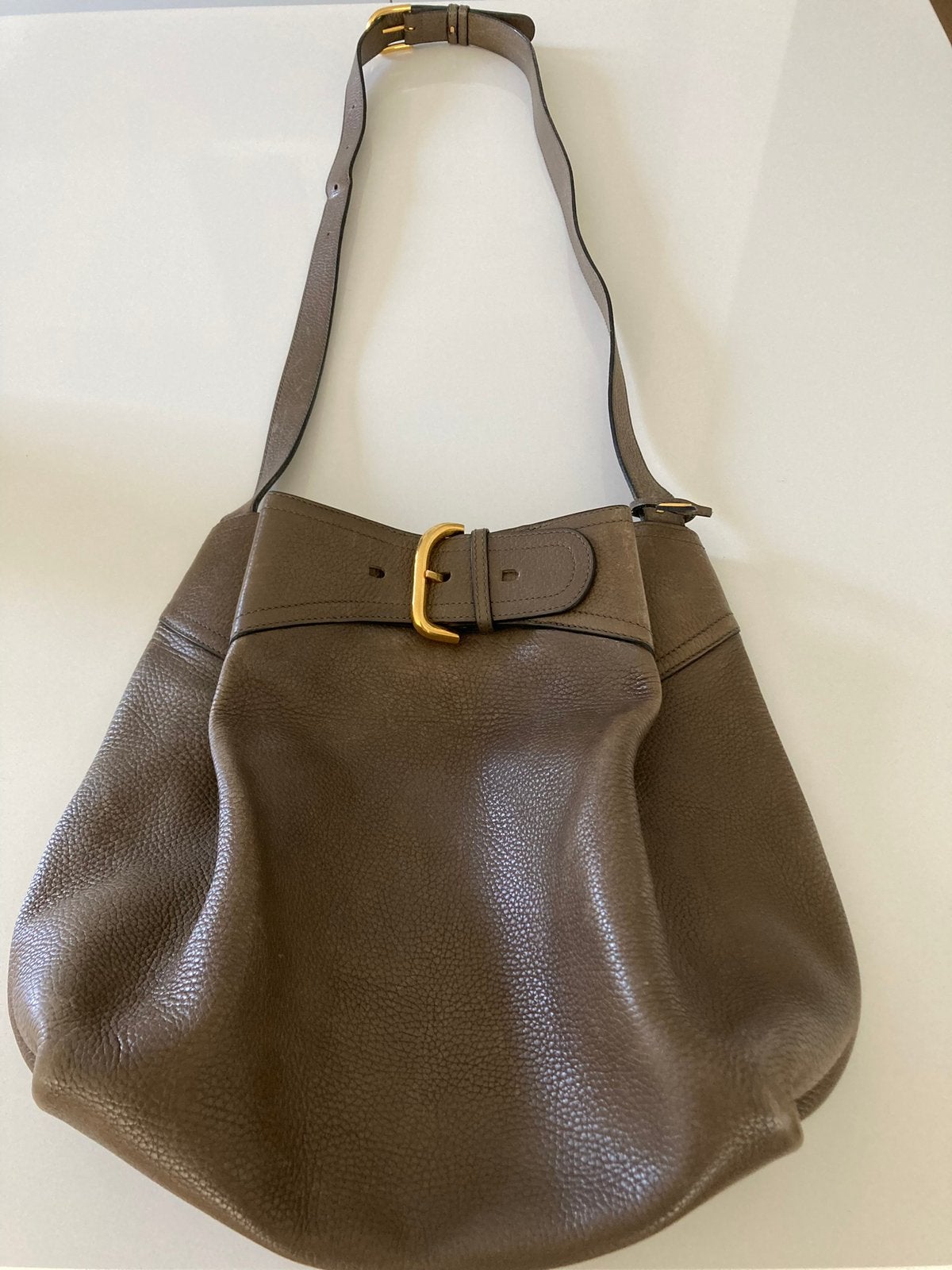 Handtas Delvaux, Ophalen, Zo goed als nieuw, Groen, Schoudertasje