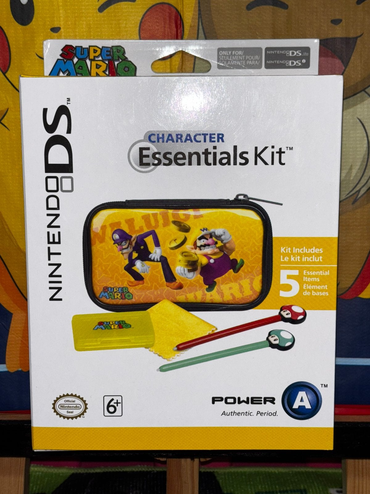 Kit d'accessoires Nintendo DS Super Mario PowerA, Consoles de jeu & Jeux vidéo, Enlèvement ou Envoi, Neuf