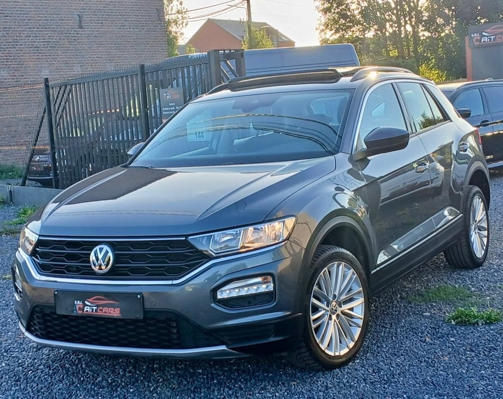 Volkswagen T-Roc 1.5 TSI UNITED TOIT PANO. TVA DÉDUCTIBLE !!, Auto's, Stof, 1498 cc, 4 cilinders, Panoramadak