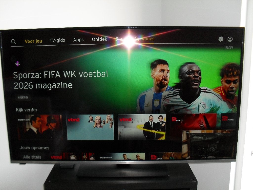 Panasonic smart tv 55Inch, Audio, Tv en Foto, Televisies, Gebruikt, LED, 100 cm of meer, Full HD (1080p), Panasonic, Smart TV