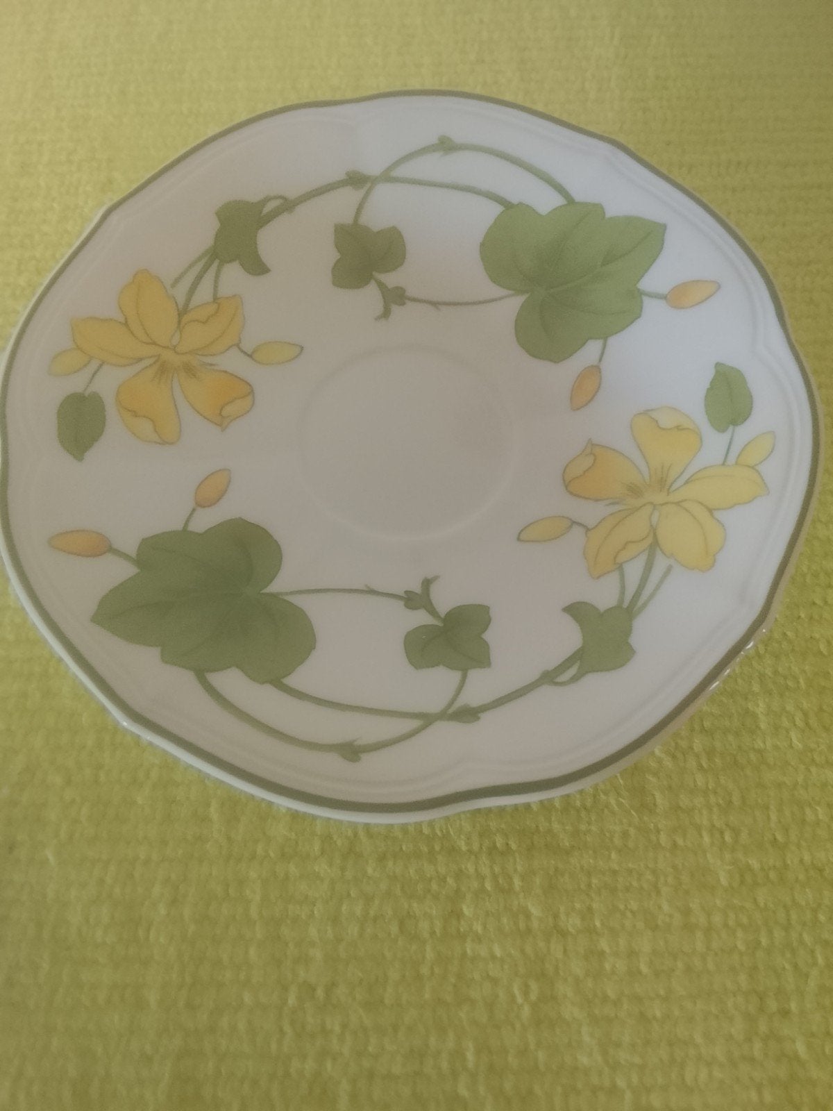 Villeroy en Boch gerarium -malva Mokka bordjes, Huis en Inrichting, Villeroy & Boch, Vintage, Nieuw, Ophalen of Verzenden