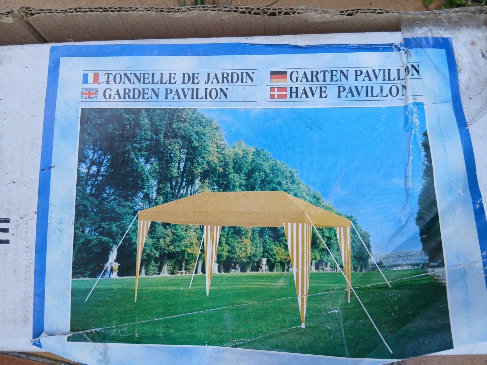 Nieuwe tuin paviljoen, Tuin en Terras, Partytenten, Ophalen, Paviljoen