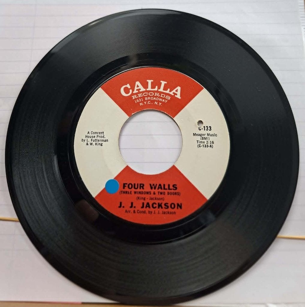 Popcorn Groove/J.J. Jackson - Daar gaan we weer, Gebruikt, Originele persing, 7 inch, Ophalen of Verzenden