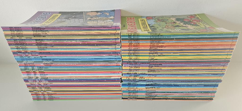 124 strips Kiekeboe (1 tem 124 ) en 6 extra 's, Enlèvement ou Envoi
