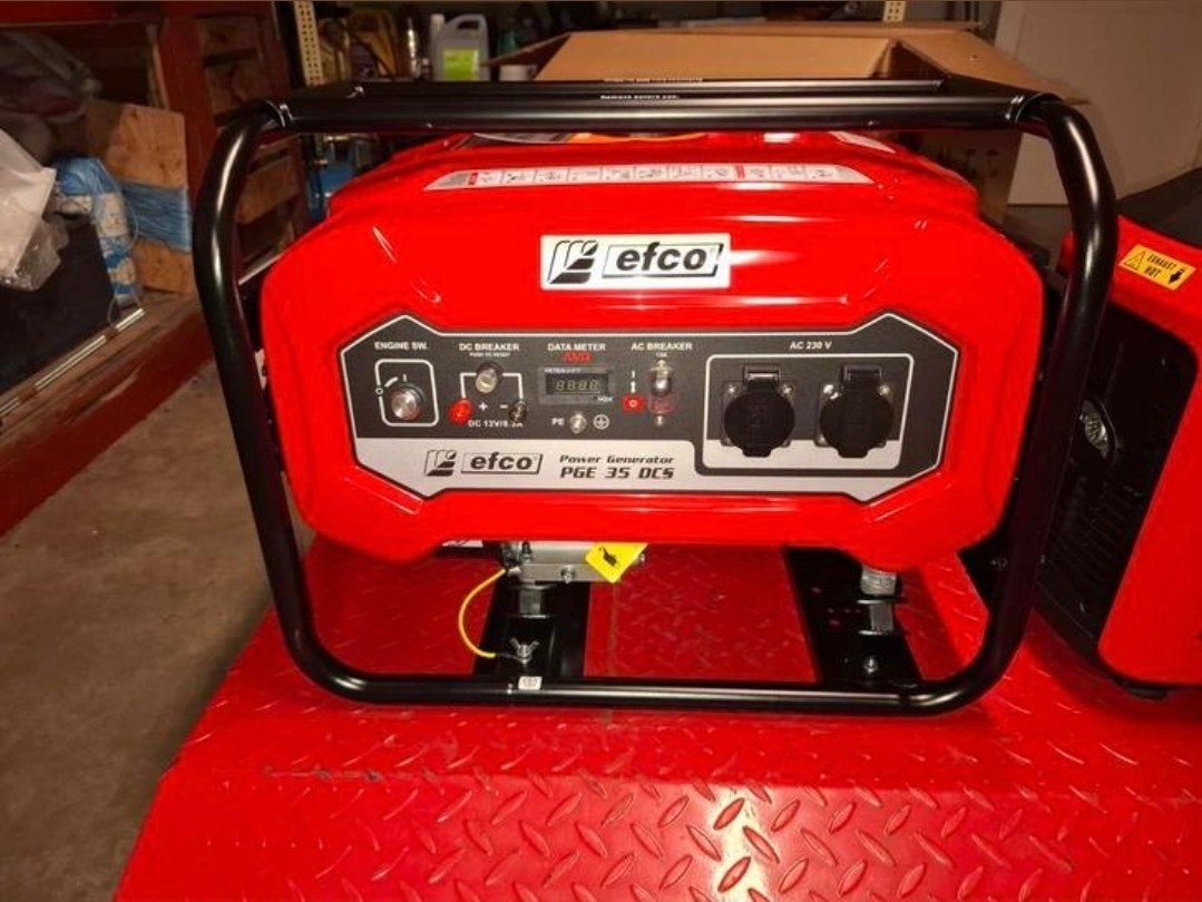 Efco PGE 35 DCS, Ophalen