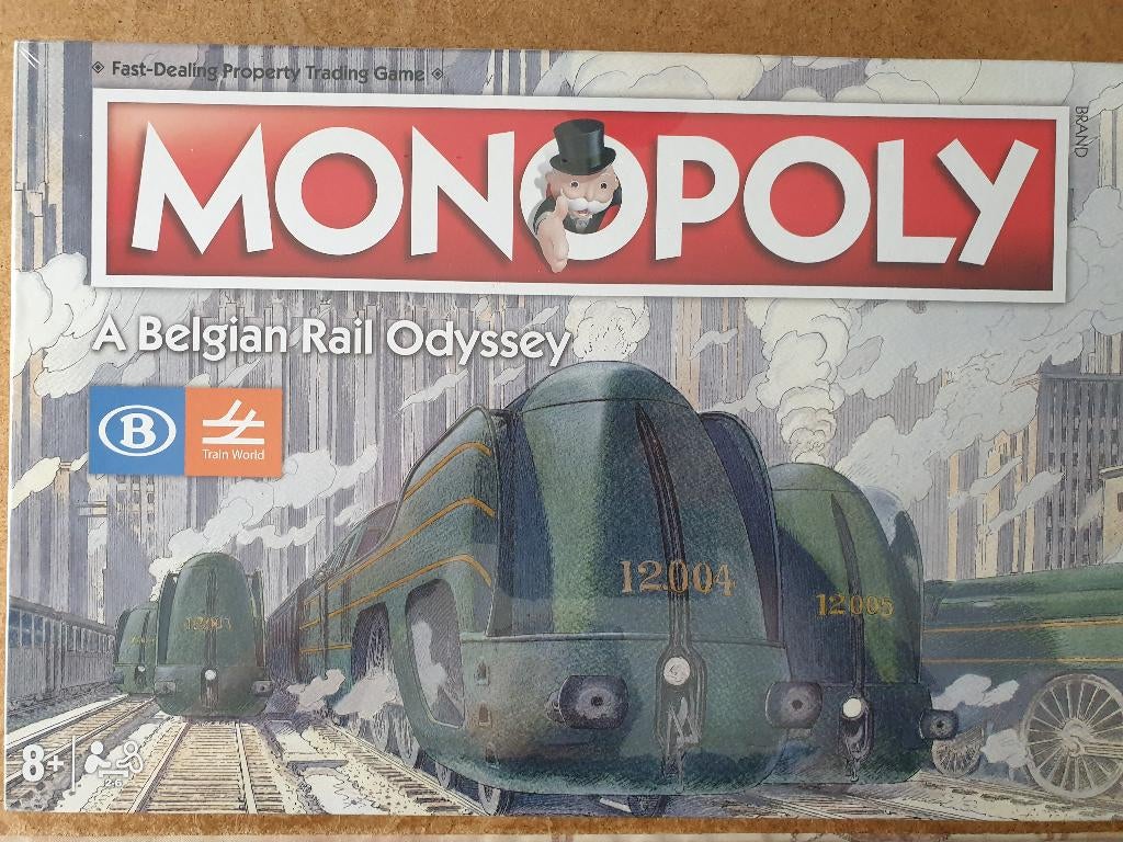 Bordspel monopoly NMBS, Drie of vier spelers, Ophalen, Nieuw, Overig
