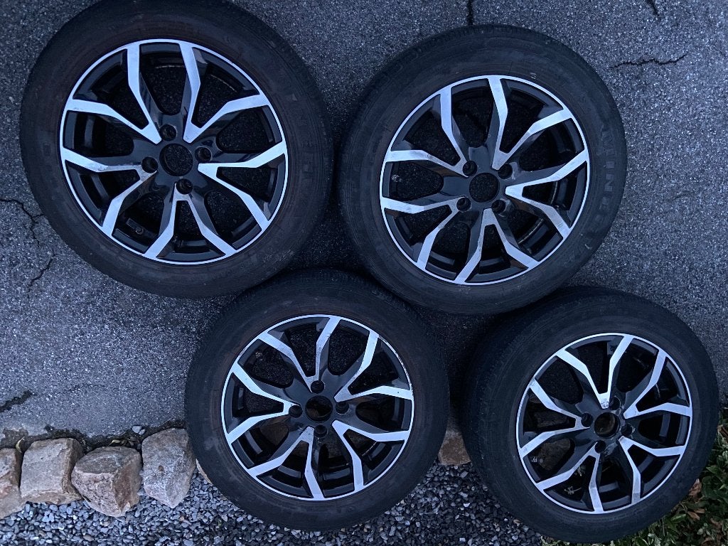 pneus neige + jantes alu  Nissan Micra/ Note, Autos : Pièces & Accessoires, 15 pouces, Pneus hiver, 175 mm, Pneu(s)